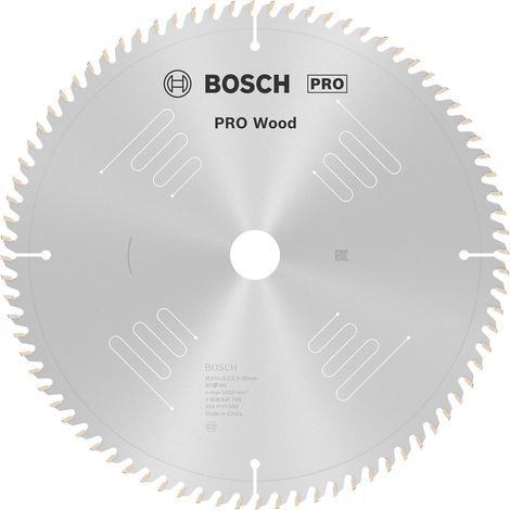 Lame de scie circulaire à bois Optiline 305 x 30 x 32 mm 80  BOSCH 2608641769