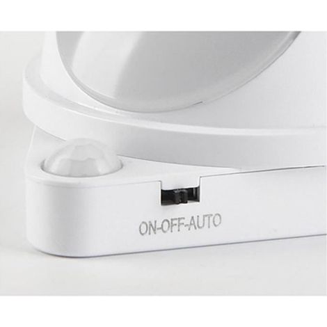 Lampe De Nuit LED - Rechargeable Par USB - Avec Aimants Pour Armoire Cuisine Et Escaliers - Blanc - 1 Pièce (1/4)