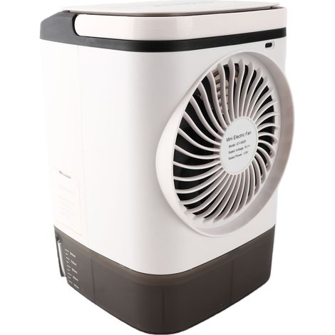 Climatiseur mobile 900ML 7 LED couleurs brumisateur froid evaporatif 2 niveaux humidificateur ventilateur rafraichissant 3 vitesses (1/5)