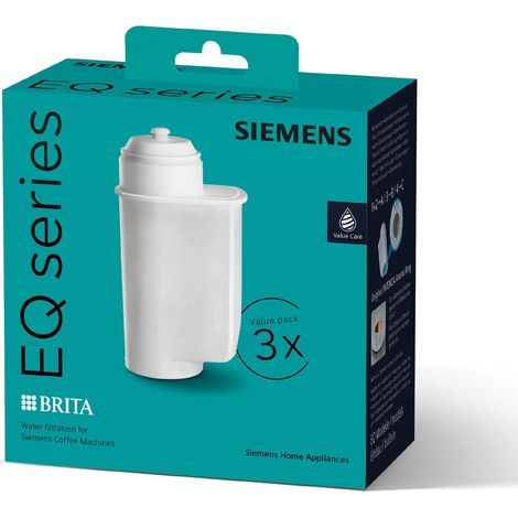 Set of 3 Water Filters, Limescale Reduction, Adjustable Aroma Ring, For Siemens Coffee Machines (1/3)