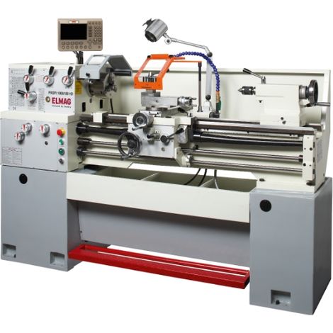 Tornio universale PROFI 1000/180 HD con indicatore di posizione a 3 assi