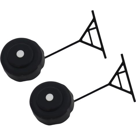 Bouchon Carburant pour robuste pour Débroussailleuse Bouchon(2pcs) Construction solide, résistance pour usure extérieure, durée de vie prolongée, sécurité maximale, couleur noire (1/5)