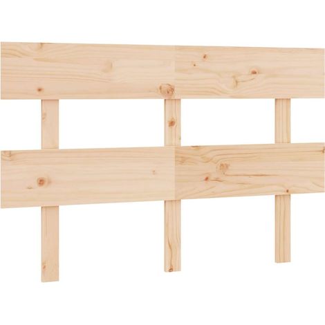 Maison Exclusive - Kopfteil 124x3x81 cm Massivholz Kiefer (1/5)