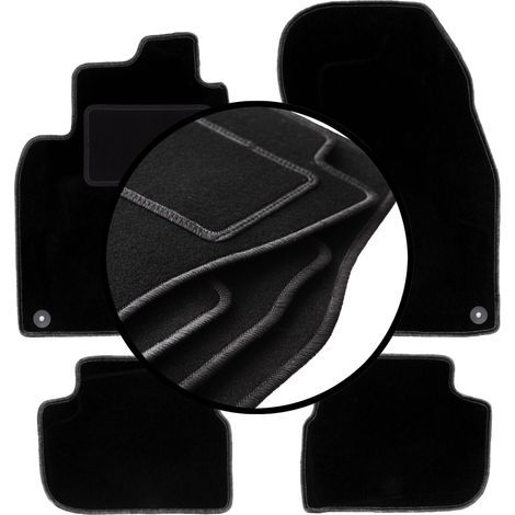 Komplettset Veloursmatten für: Saab 9-3 II Cabrio (2002-2014) (1/5)