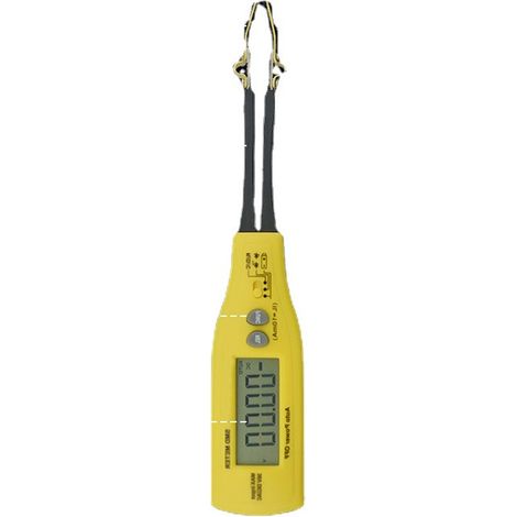 Intelligenter SMD-Digitaltester HP-990C Multimeter-Klemmtester Intelligente Testklemmen Punktanzeige für Kapazität, Widerstand, Spannung mit Diodentest/Durchgangssummer/automatischer Abschaltung