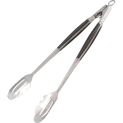 PINZA BBQ PREMIUM CAMPINGAZ, CUBIERTOS GRILL PLATEADO (1/3)