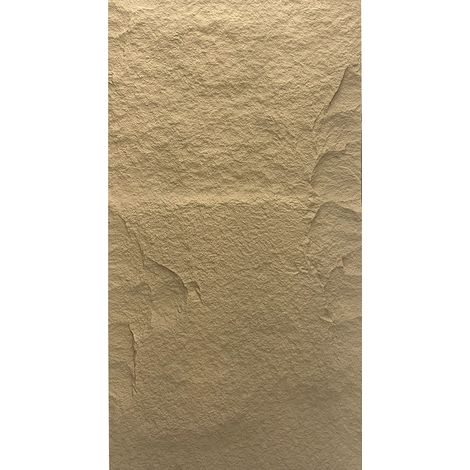 Set 10 Pannelli Decorativi Area 7,2 mq 120x60x3 cm Rivestimento Murale Effetto Pietra Naturale 3D in PU Tufo