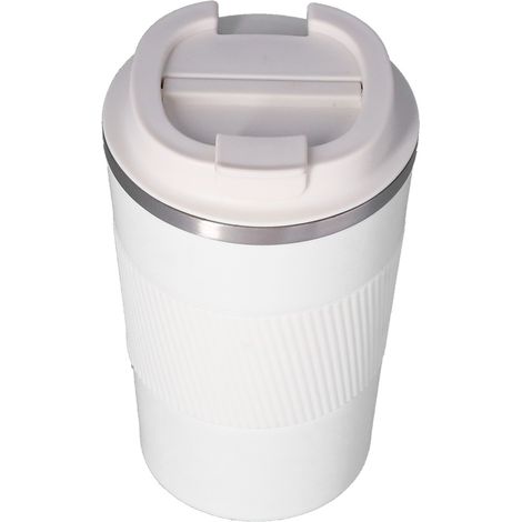 Mug isotherme de voyage 380 ml, tasse à café portable en acier inoxydable sous vide pour voiture et activités de plein air (1/5)