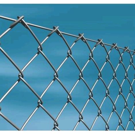 Rete Griglia Zincata Cavatorta No 13=Mm 2,0 Mm 50X50 - Rt. Mt 25 - Altezza Cm 100 - 1 Pz