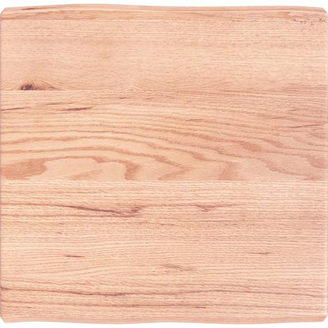 Dessus de table Dessus de bureau Plateau de table bois massif traité bordure assortie