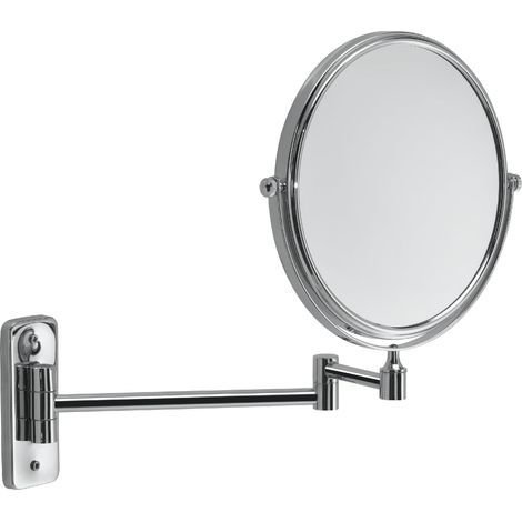 Miroir grossissant 3X Mural chromé (1/4)
