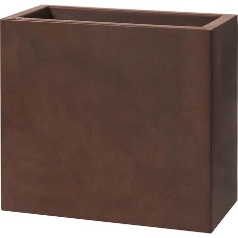 Vaso 79x39x70 cm in Polietilene Schio Tower 80 Bronzo (1/2)