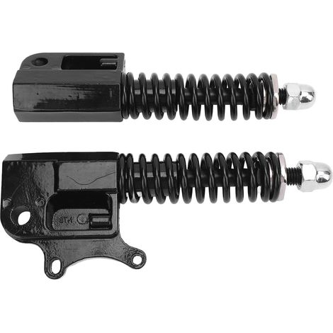 Amortisseur hydraulique à ressort pour fourche avant de scooter électrique M4, suspension sûre et stable, noir (1/5)