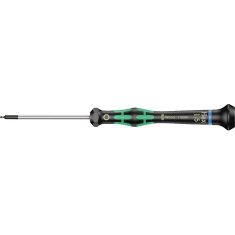 Wera, 2052 Giravite esagonale con sfera per l'elettronica, 1.5 mm x 60 mm