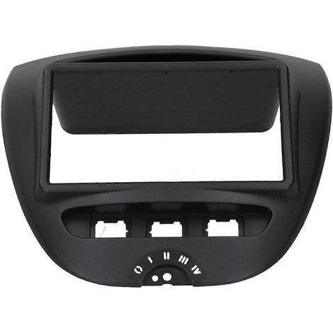 2-DIN-Autoradio-Blende mit Bedienelementen, DVD-Navigationssystem und passendem Rahmen für CITROEN C1 2005–2014