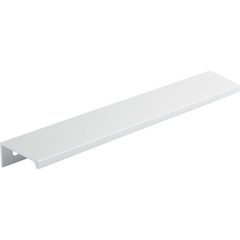 Poignée de meuble 500 mm profil Lucata poignée aluminium tiroir armoire porte meuble quincaillerie placard cuisine chambre, aluminium (1/4)