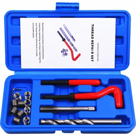 kit de réparation de Filetage de Type Helicoil 15 pièces M10x1.0MM (1/5)
