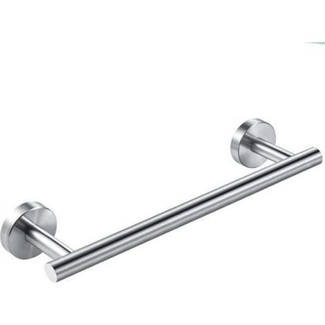 Porte-Serviettes Mural - Inoxydable - 31cm - Antirouille - Contemporain - Salle de Bain (1/4)