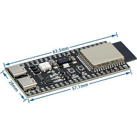 Carte de développement ESP32-S3 ESP32-S3-DevKitC-1 ESP32-S3 Compatible WiFi Bluetooth BLE 5.0 Mesh N8R2 (1/4)