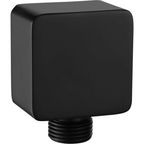 Aqualine - Coude mural, noir mat SC331B (1/2)