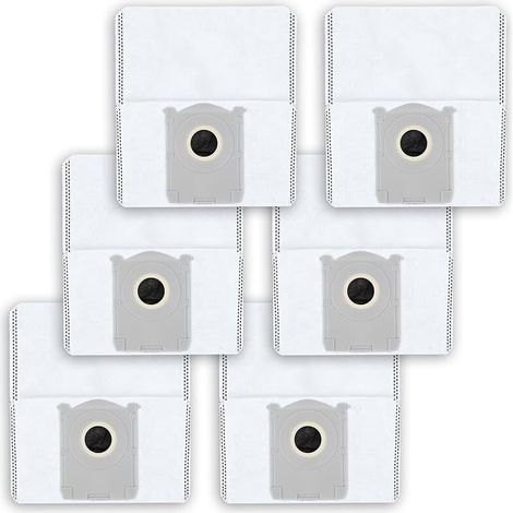 Bag for ECOVACS T50 Pro Omni, 6 Accessories for ECOVACS DEEBOT T80 Omni, X8 Pro Omni, X8 Omni, T30C Pro Omni, T50 Omni, T50 Max Pro Omni, X9 Pro Vacuum Cleaners, 3.4L Capacity Spare Parts (1/5)