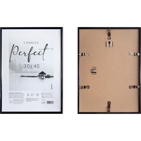 Cornice Portafoto da Parete Perfect Black 35 x 50 cm