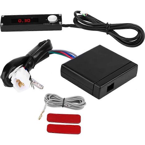 Temporizador digital turbo universal LED de 12 V, dispositivo de protección del motor del coche con función de retardo. (1/5)