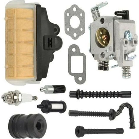 Carburador de cortacésped, carburador, filtro de aire, carburador de motosierra, línea de combustible de bujía, carburador para Stihl MS210 MS230 MS250 021 023 025 (1/3)