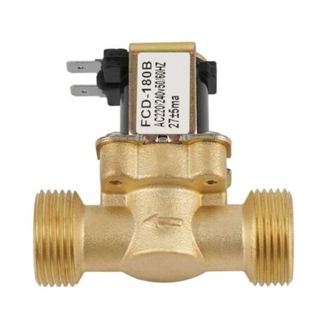 G3/4 Entrée d'eau 2 voies N/C lectrovanne électrique à pression fermée normale AC 220V FCD180B
