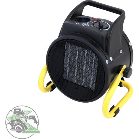 Velamp Warmlufterzeuger PTC 2kW 220-240V 50 Hz Heizlüfter Elektroheizer STH2000W (1/2)