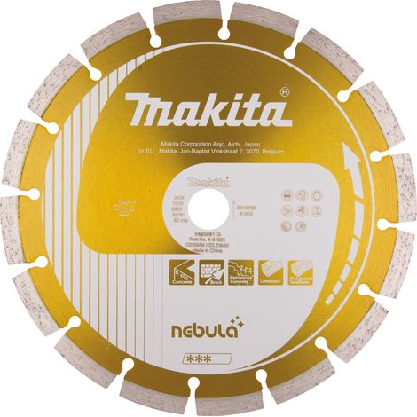 MAKITA B-54025 DISCO DE DIAMANTE NEBULA 230MM