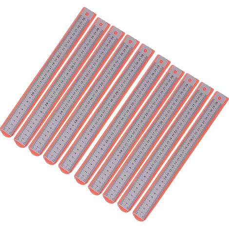 Outil de Mesure, Échelle Double Face, Acier Inoxydable de Précision, M2g-N 15cm 12p 3set (1/2)
