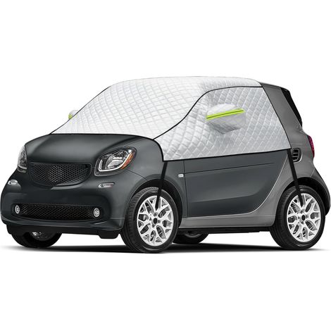 Windscreen Cover - Silver Front Window Sun Shade - Blocks UV Rays - Protects from Wind and Weather - Keeps Your Vehicle Cool