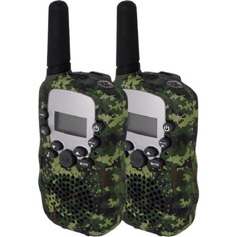 Talkies-walkies pour enfants et adultes, radio bidirectionnelle à 8 canaux et talkies-walkies portables pour enfants-AquaForge (1/5)