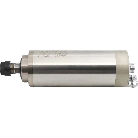 Motore mandrino CNC, potenza 2,2 kW, sistema di raffreddamento ad acqua (1/2)