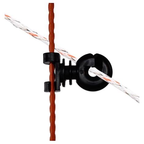 Isolatore per picchetti in acciaio arancio GH008902 5 o 10 pezzi: 10 isolatori