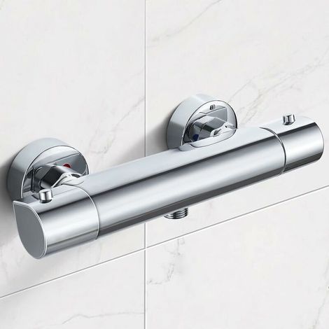 Mitigeur thermostatique de douche, robinet avec verrouillage de sécurité Mitigeur thermostatique de douche 38℃ (1/5)