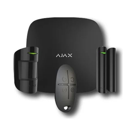 AJAX kit allarme wireless StarterKit 4G senza fili nero(Hub 2.4G+ MotionPtotect + DoorProtect + SpaceControl) - 51173.134.BL1 (1/3)