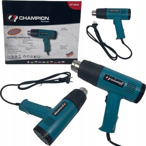 PISTOLA DE CALOR ELÉCTRICA 2000 W 230 V 600 °C POTENTE
