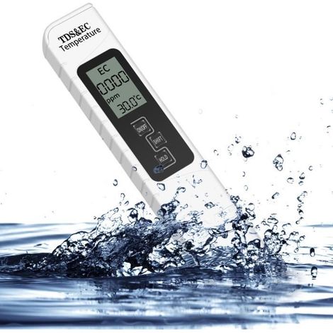 Testeur numérique qualité de l\'eau TDS CE mesure température CE pour l\'eau potable piscines culture hyd (1/4)