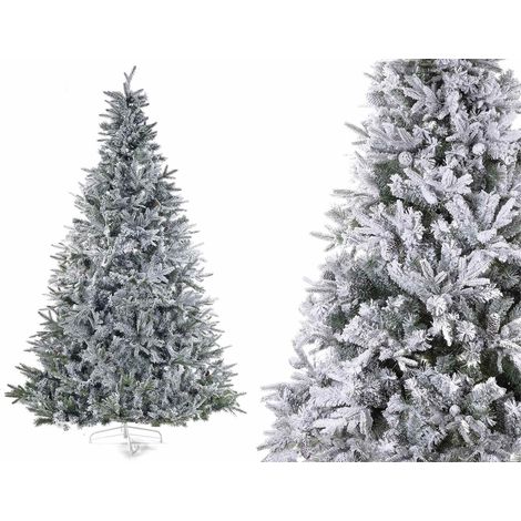 Pini natalizi / alberi di Natale super innevati New Canada H 210 con 1060 rami, M 2,10 H