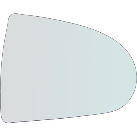 Vetro specchio retrovisore lato dx per mitsubishi colt cz3 dal 2004-2014 (1/5)