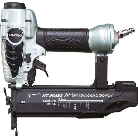 Cloueur pneumatique finition bois mini-brads calibre 18 L.15-50mm HIKOKI NT50AE2L2Z
