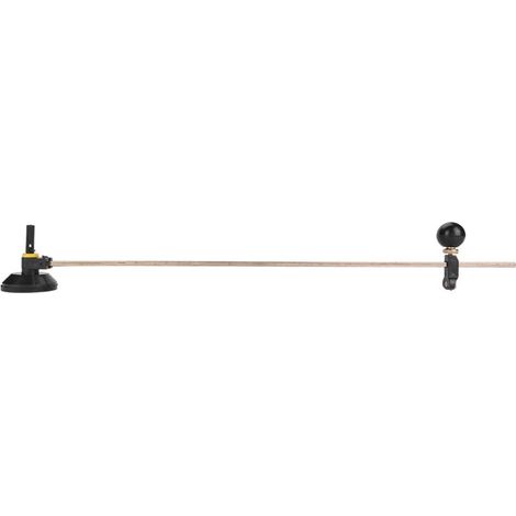 Sheens Adjustable Compass Type Glass Circle Cutter with 6 Steel Wheels and Suction Cup [100CM] Glass Cutting Tools (1/5)