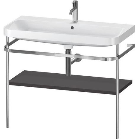 DURAVIT HP4838O8080 Console métallique fixée au sol avec HD.2 Plus