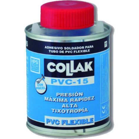COLLAK 215250TP  Adesivo per pennello flessibile in tubo PVC-15 da 250 ml