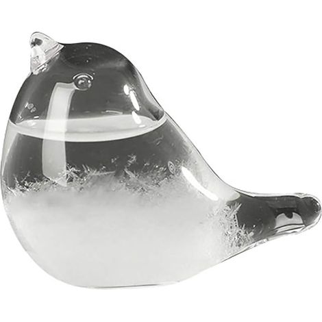 Vetro antitempesta, vetro antitempesta a forma di uccello a goccia per previsioni meteorologiche creative, barometro decorativo per stazione meteorologica liquida, predittore meteorologico per casa o (1/5)