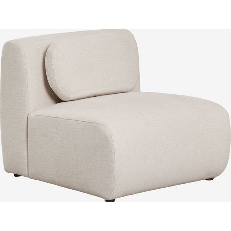 Módulo central para sofá modular en chenilla Coquette SKLUM        (1/5)