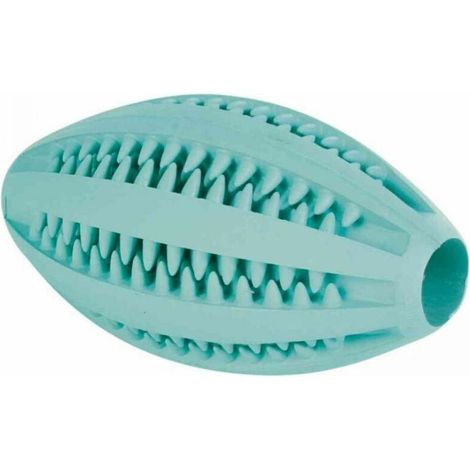1 piece funny dog ​​football, color mint, natural rubber 11.5 cm, dog toy tooth cleaning ball (1/3)