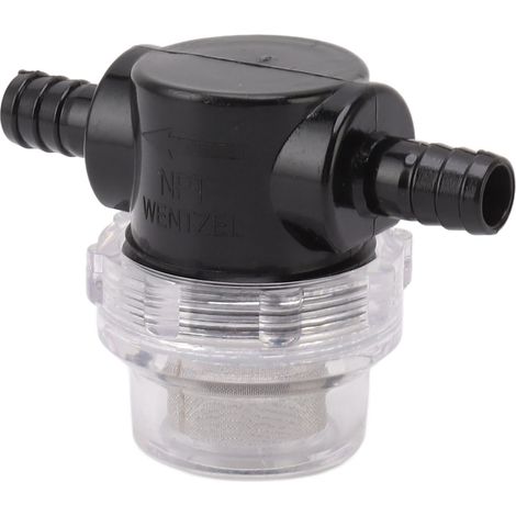 Filtre crépine pour pompe à eau ABS G1/4 à visser tuyau irrigation camping-car bateau marine pelouse (1/5)